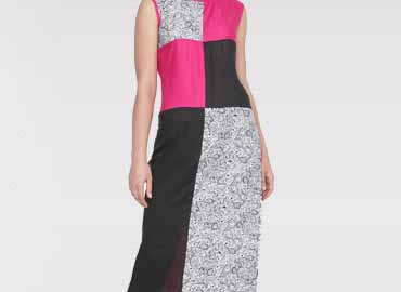 Color Block Kurti