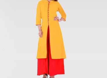 Overlay Kurti