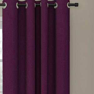 Polyester Blackout 5 Feet Eyelet Curtain