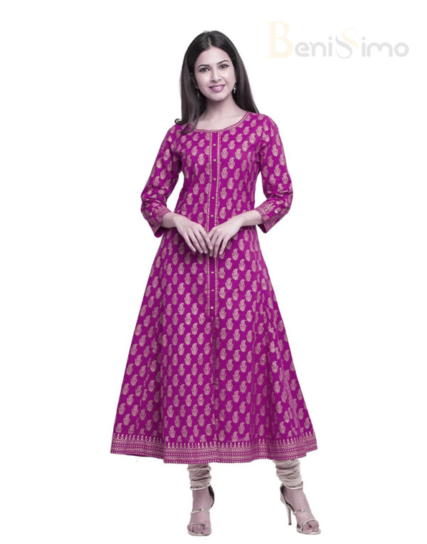 Cotton-Anarkali-Kurti