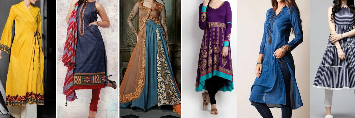 5 Most Popular Styles of Long Designer Kurtis