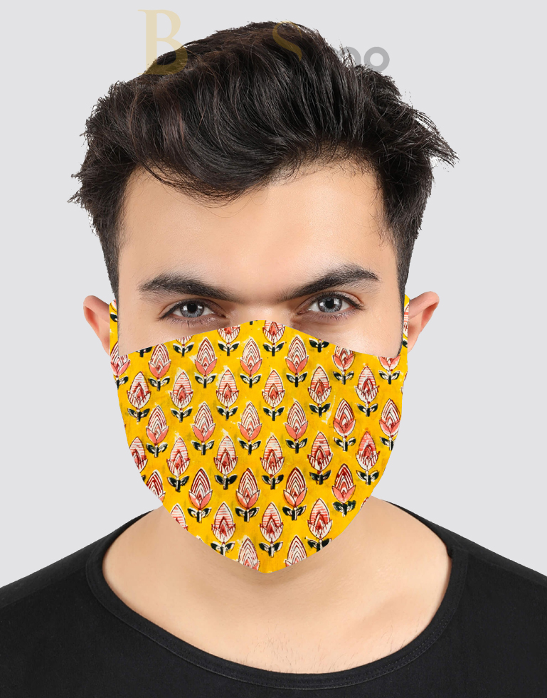 Jaipuri Printed Mask