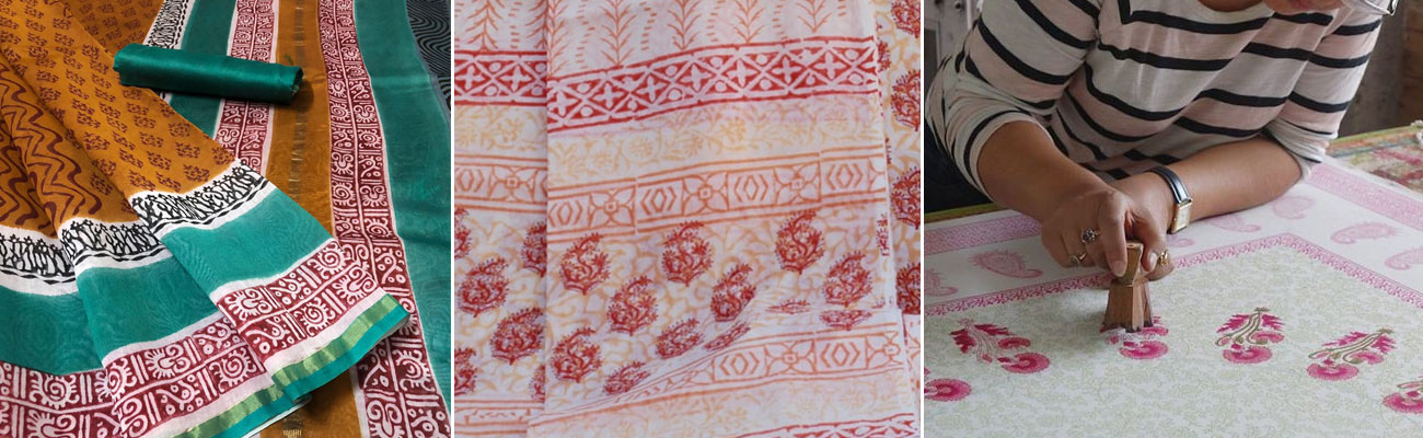 Block Print Saree Manufacturer in Jaipur