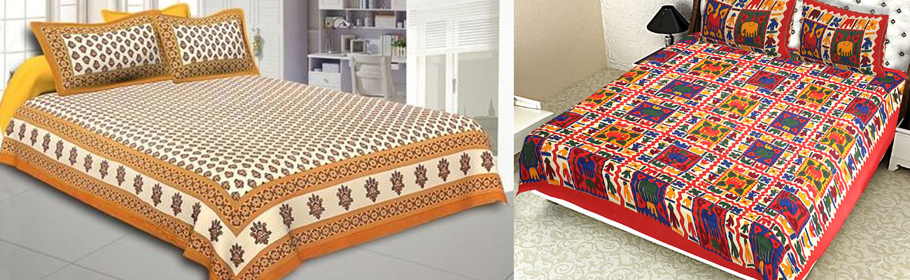 Jaipur Bed Sheets as Unique and Graceful Covers for Your Bed