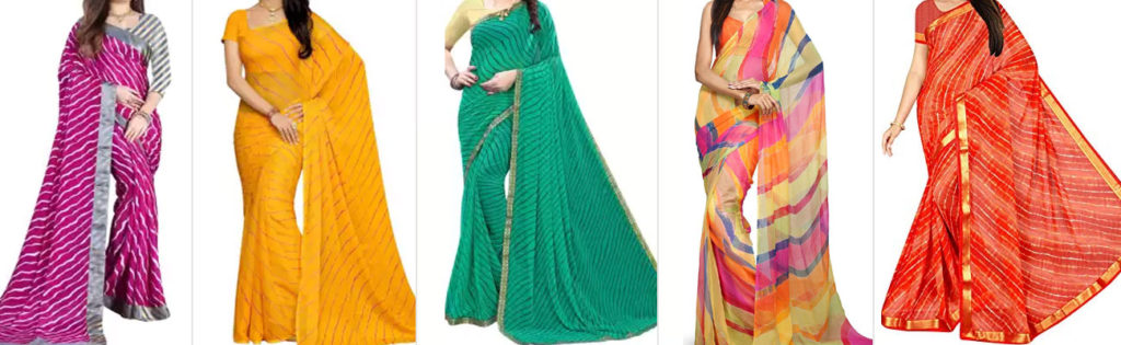 Different Types Of Leheriya Sarees Benissimo