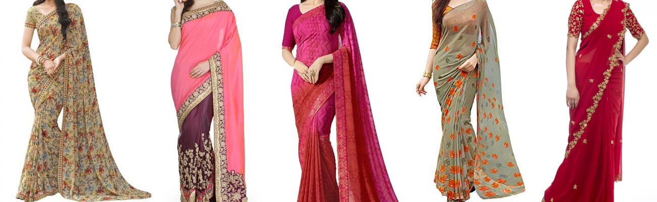 Georgette Sarees