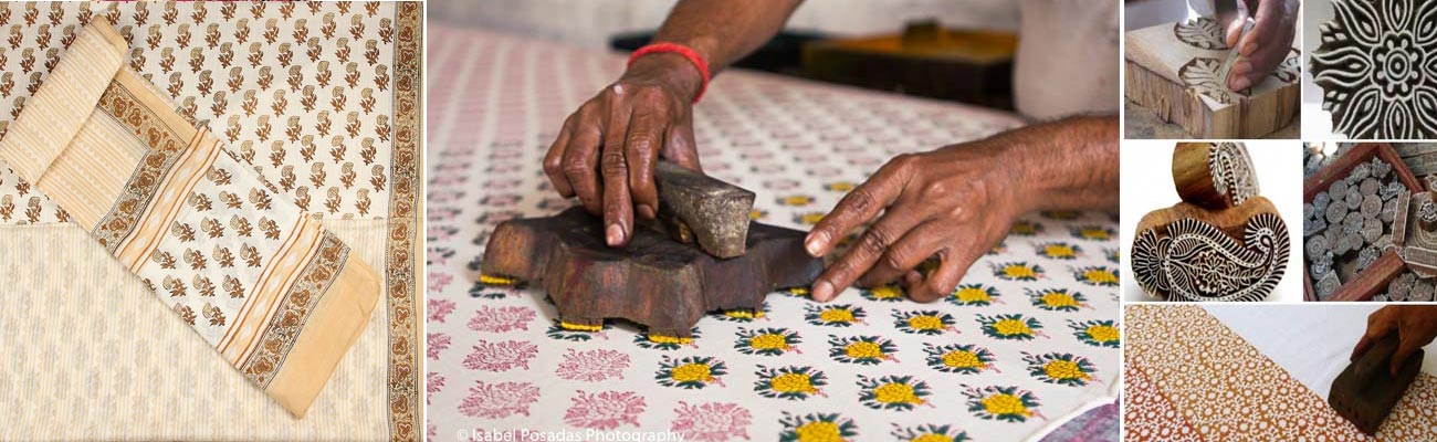 Process of Manufacturing Sanganeri Print Saree